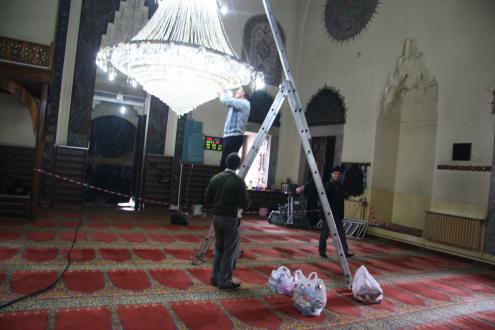 İmaret Camii mis gibi oldu