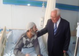 Mevlid Kandili’de Hastalar Ziyaret Edildi