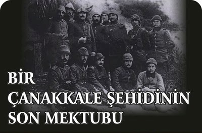 Çanakkale Savaşı Şehit Mektupları