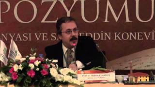 Sadreddin Konevi Sempozyumu – Açılış Paneli