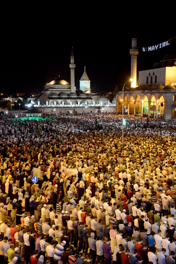 Konya'da Kadir Gecesi