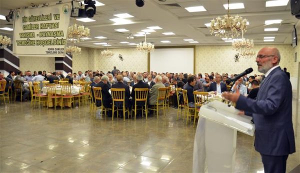 Din görevlileri kaynaşma yemeğinde bir araya geldi