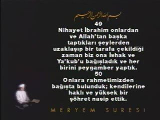Fatih Çollak – Meryem Suresi