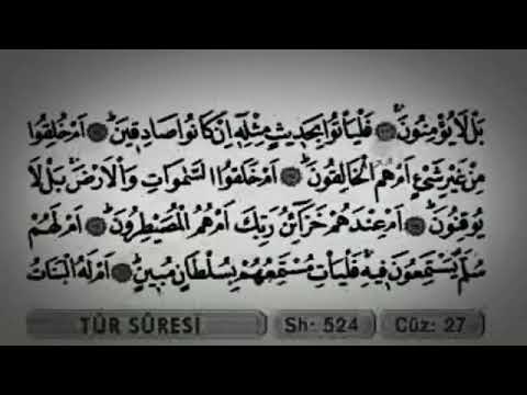 Fatih Çollak – Tur Suresi